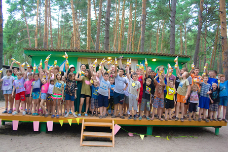 Праздник лимонада" в детском лагере "Юность"